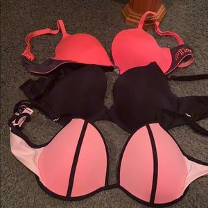 Bras and swim tops all like new